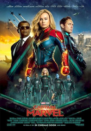  Avengers 2019 KAPITAN MARVEL - Marvels. Captain Marvel 2019 Poster ENG.jpg